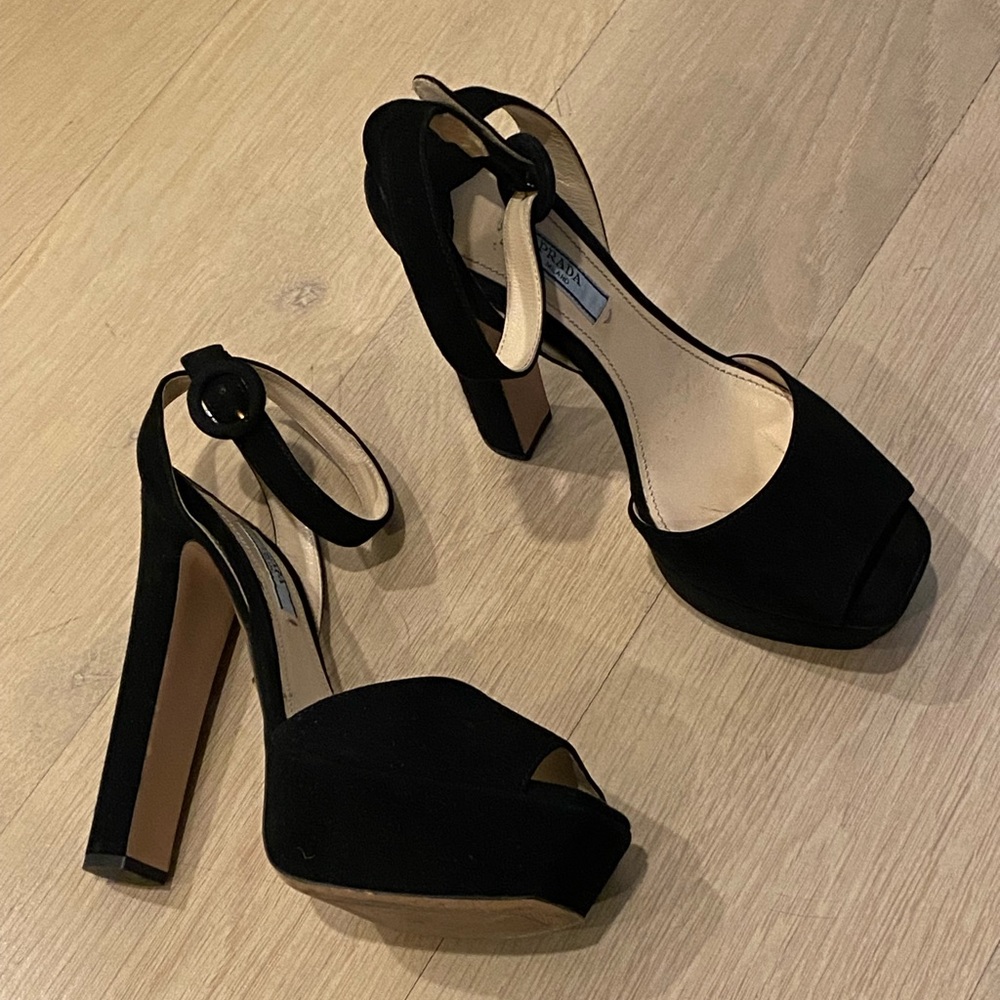 Prada Open Toe Platform’s - image 2